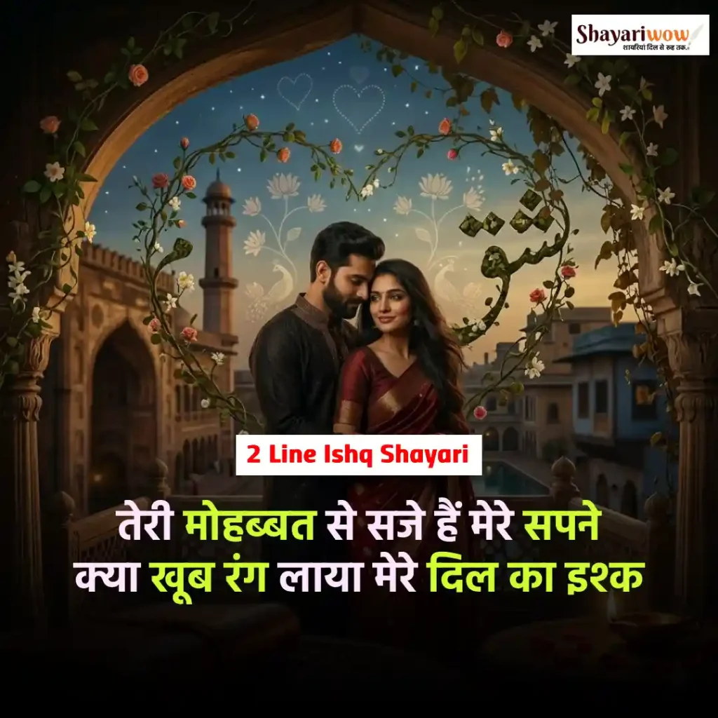 2 Line Ishq Shayari