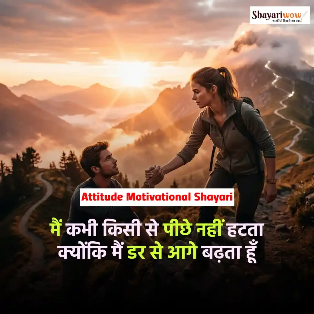 Attitude Motivational Shayari
