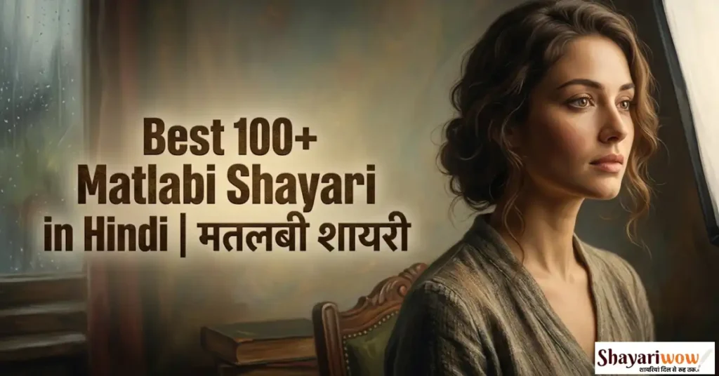 Best 100+ Matlabi Shayari in Hindi | मतलबी शायरी