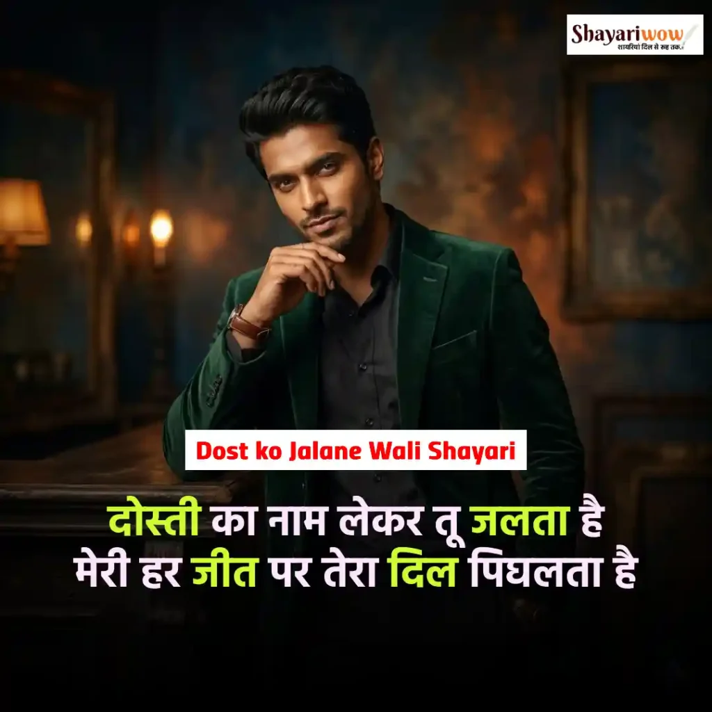 Dost ko Jalane Wali Shayari