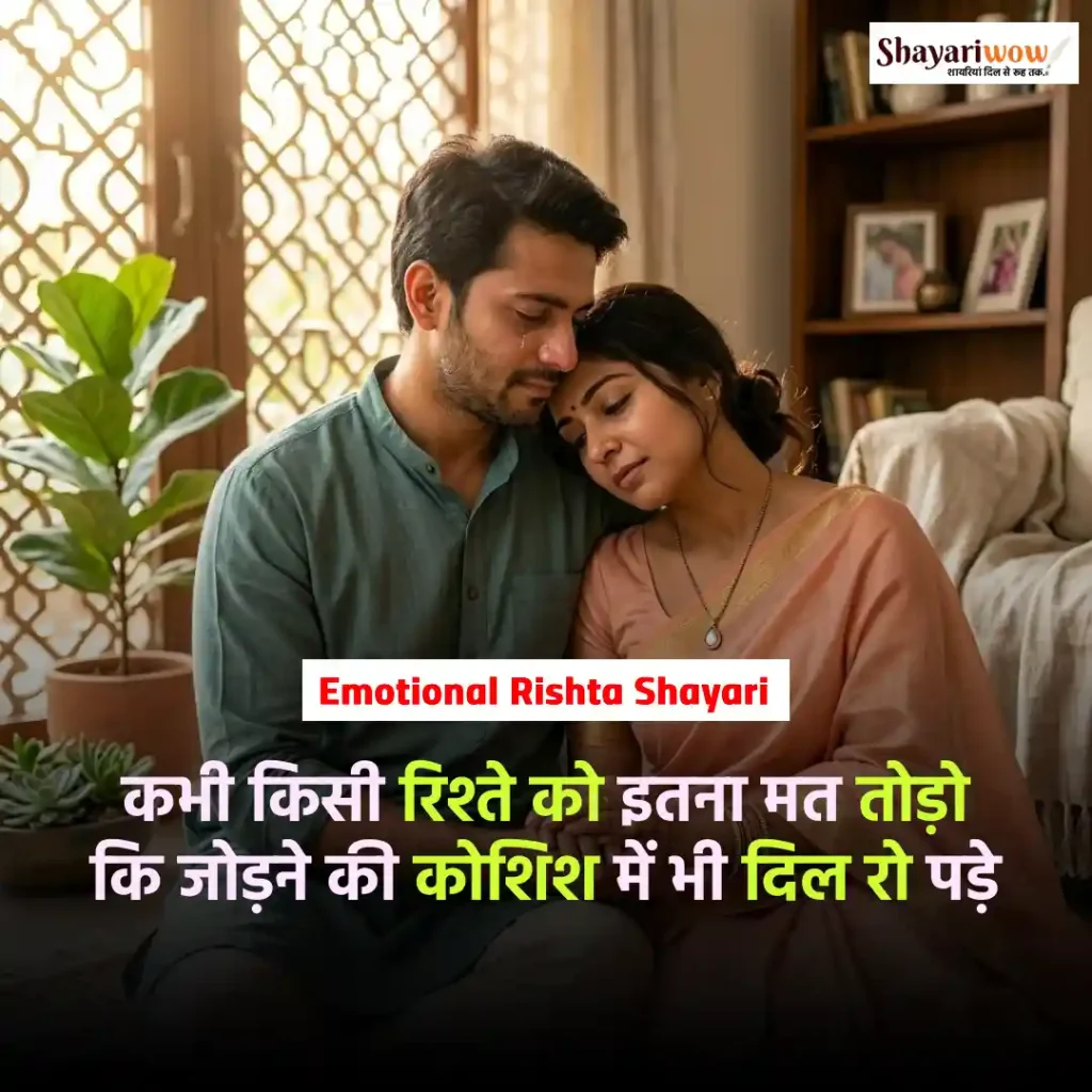 Emotional Rishta Shayari