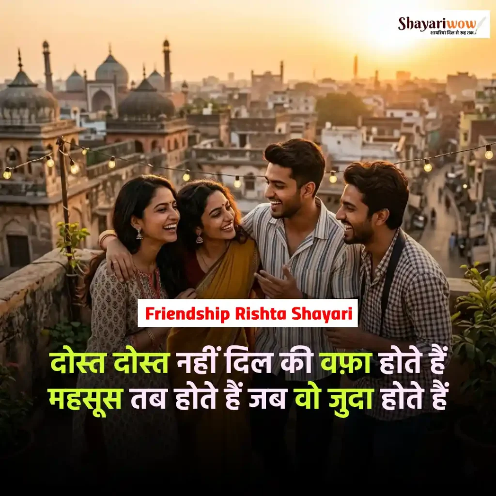 Friendship Rishta Shayari
