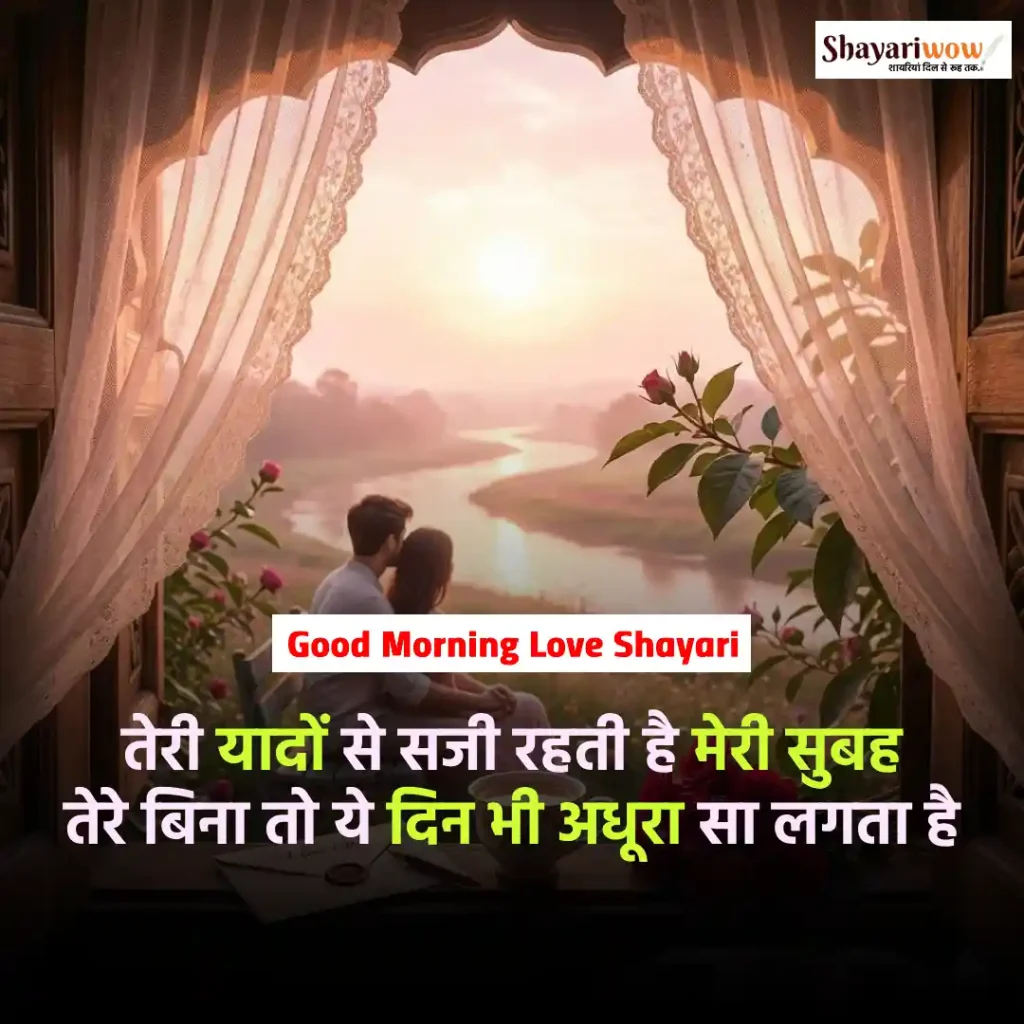 Good Morning Love Shayari