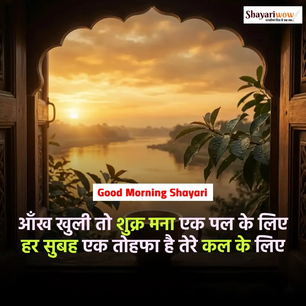 Good Morning Shayari