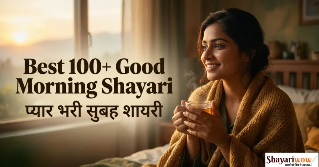 Best 100+ Good Morning Shayari | प्यार भरी सुबह शायरी