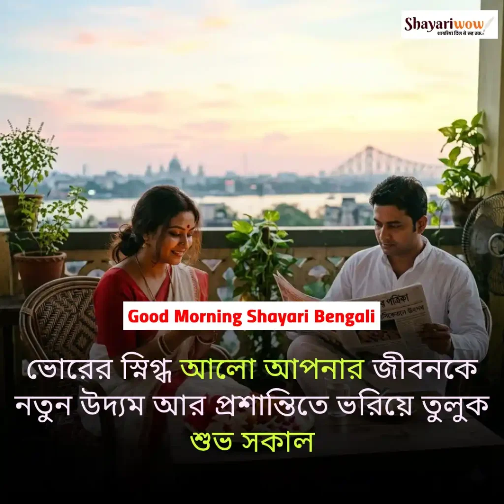 Good Morning Shayari Bengali