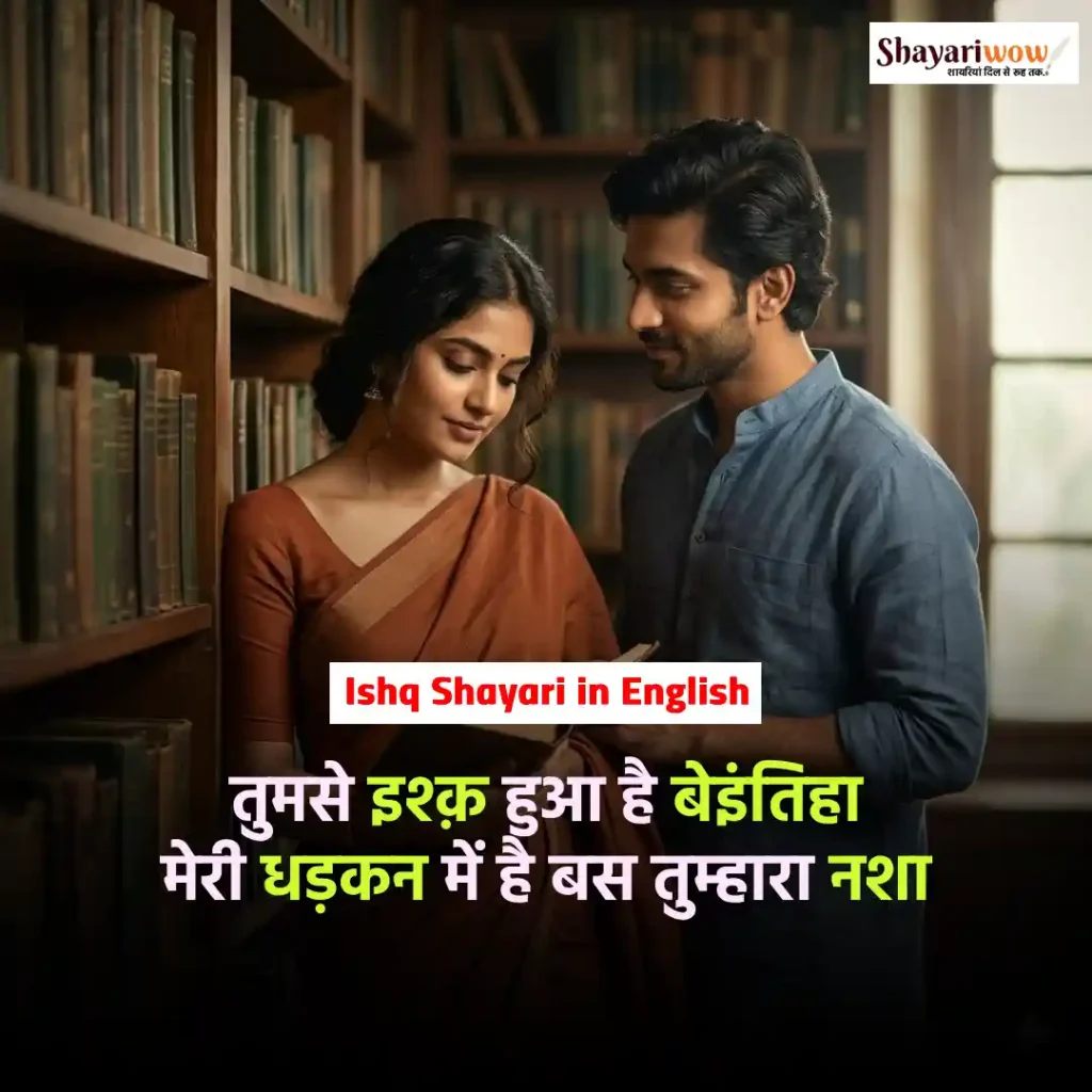 Ishq Shayari in English