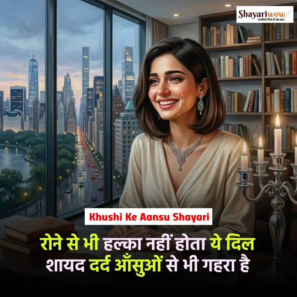 Khushi Ke Aansu Shayari