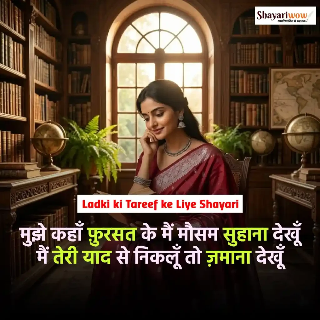 Ladki ki Tareef ke Liye Shayari