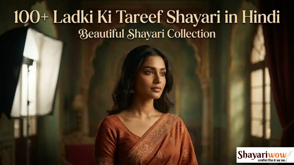 100+ Ladki Ki Tareef Shayari in Hindi | Beautiful Shayari Collection