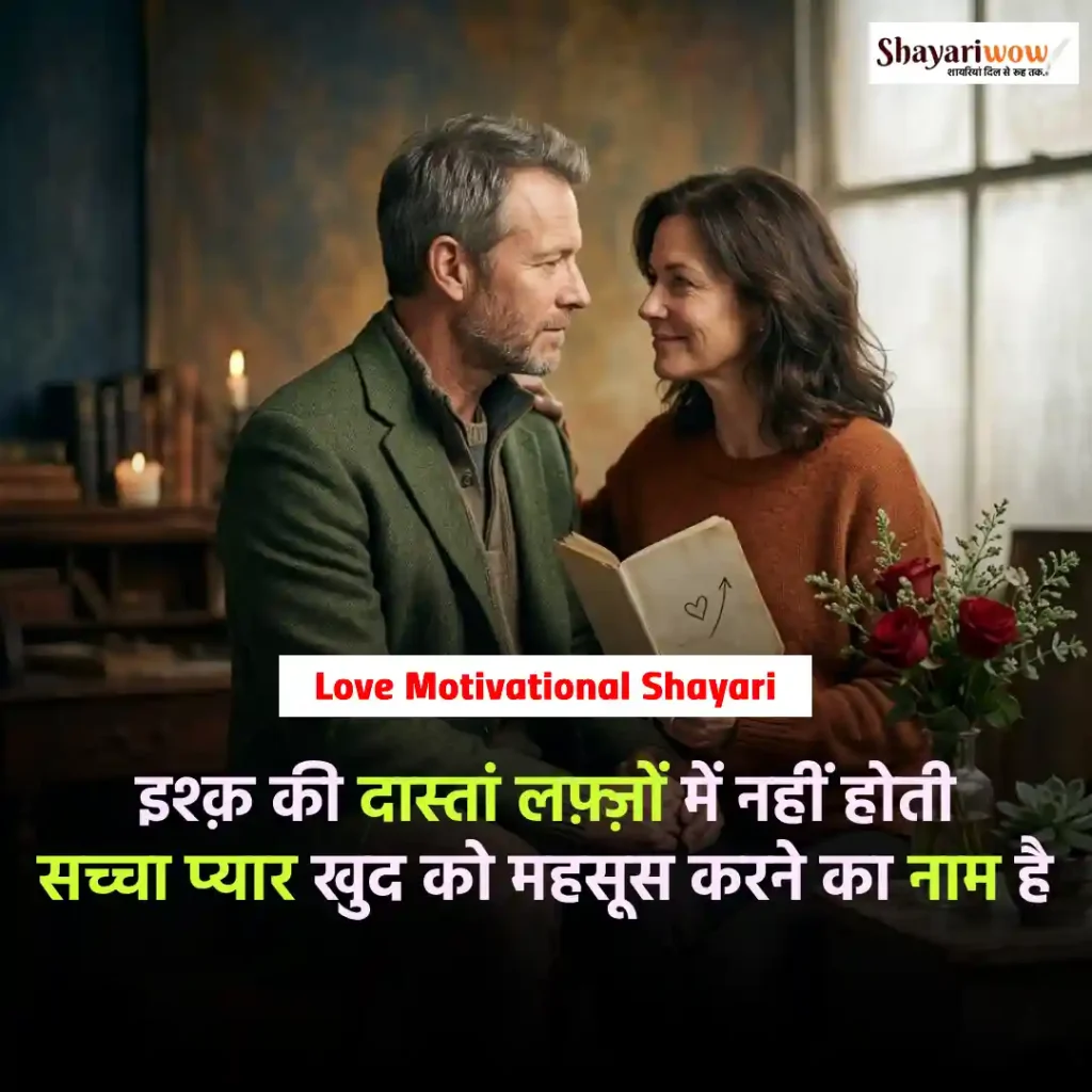 Love Motivational Shayari