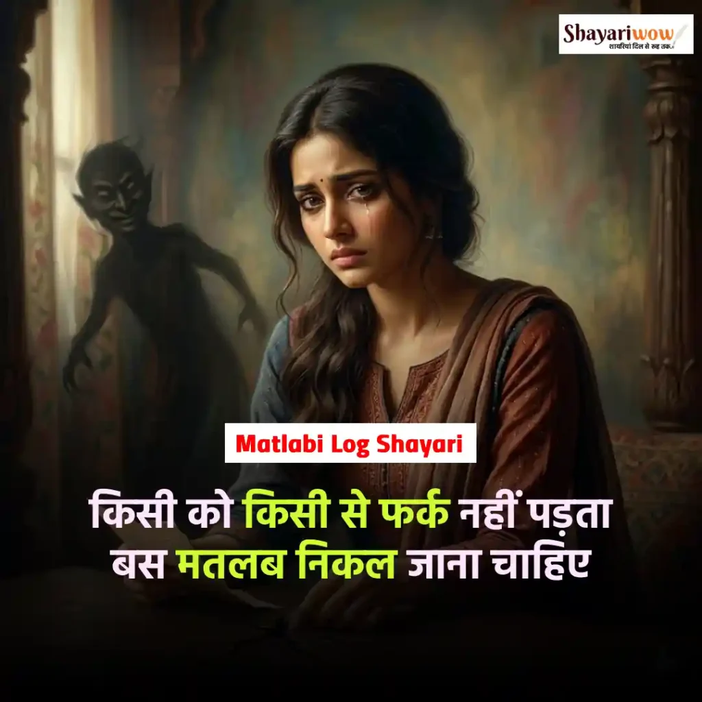 Matlabi Log Shayari