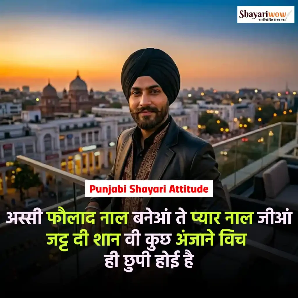Punjabi Shayari Attitude