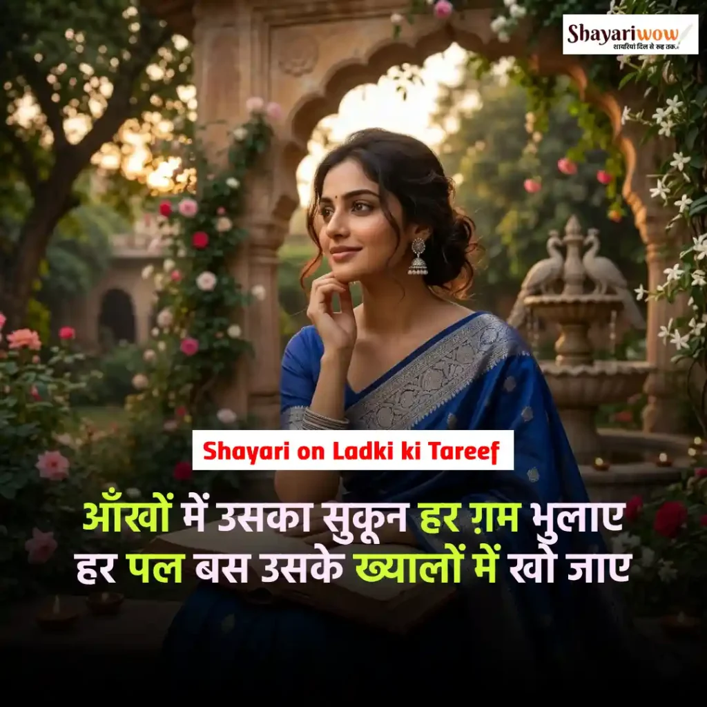 Shayari on Ladki ki Tareef