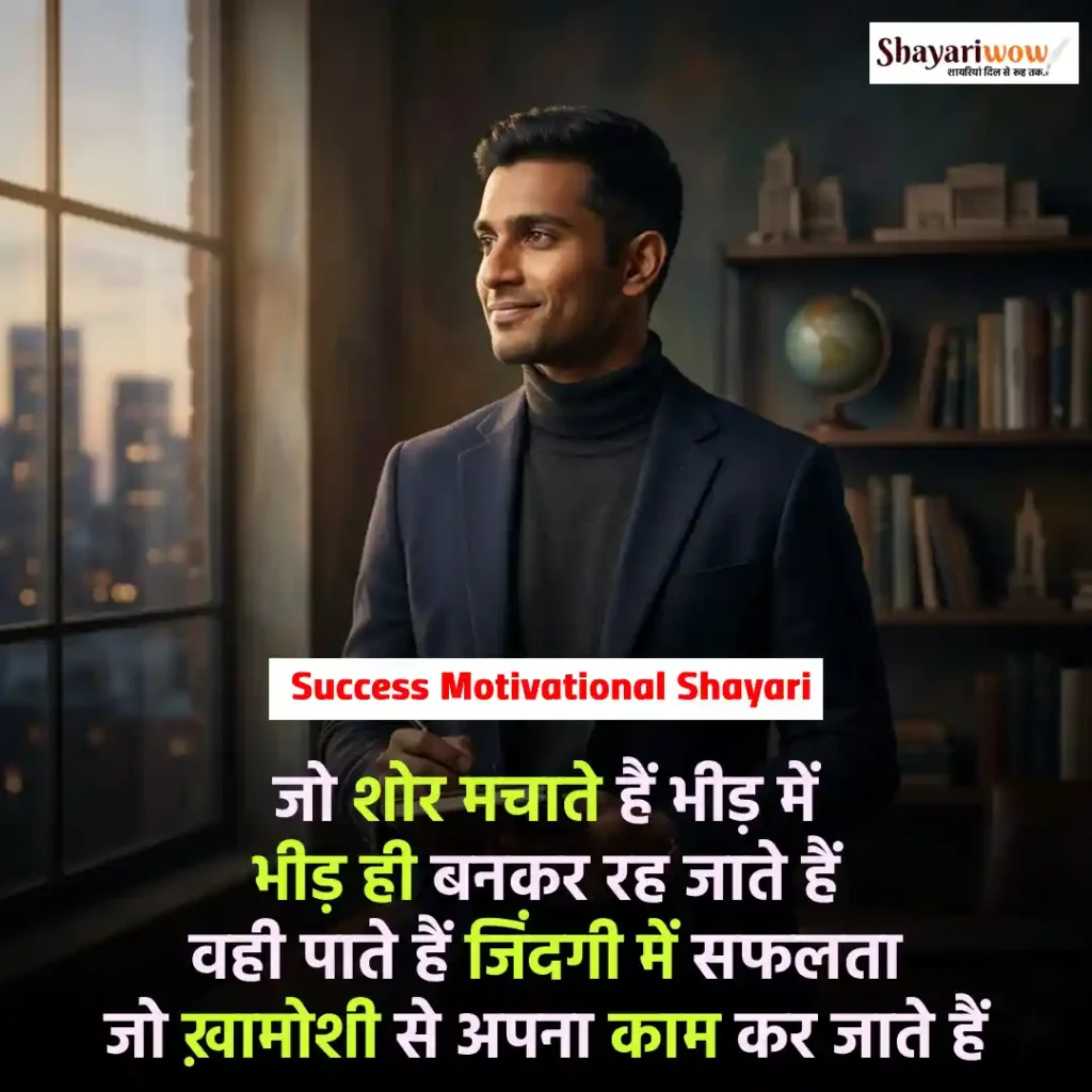 Success Motivational Shayari