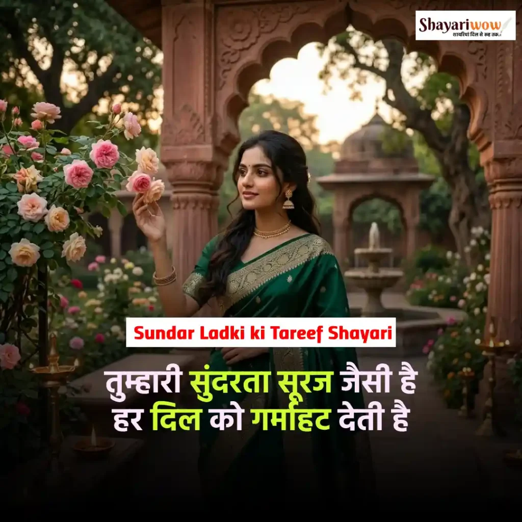 Sundar Ladki ki Tareef Shayari
