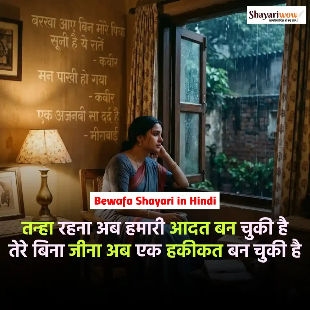 Bewafa Shayari in Hindi