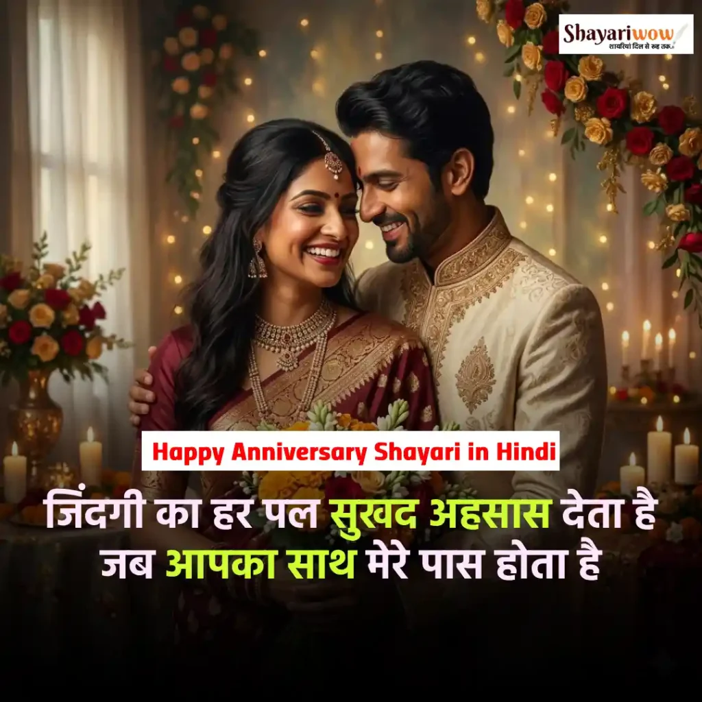 Happy Anniversary Shayari in Hindi