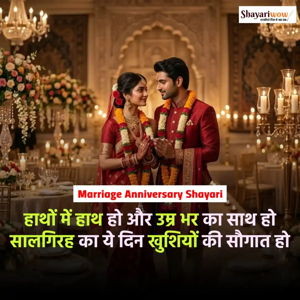 Marriage Anniversary Shayari