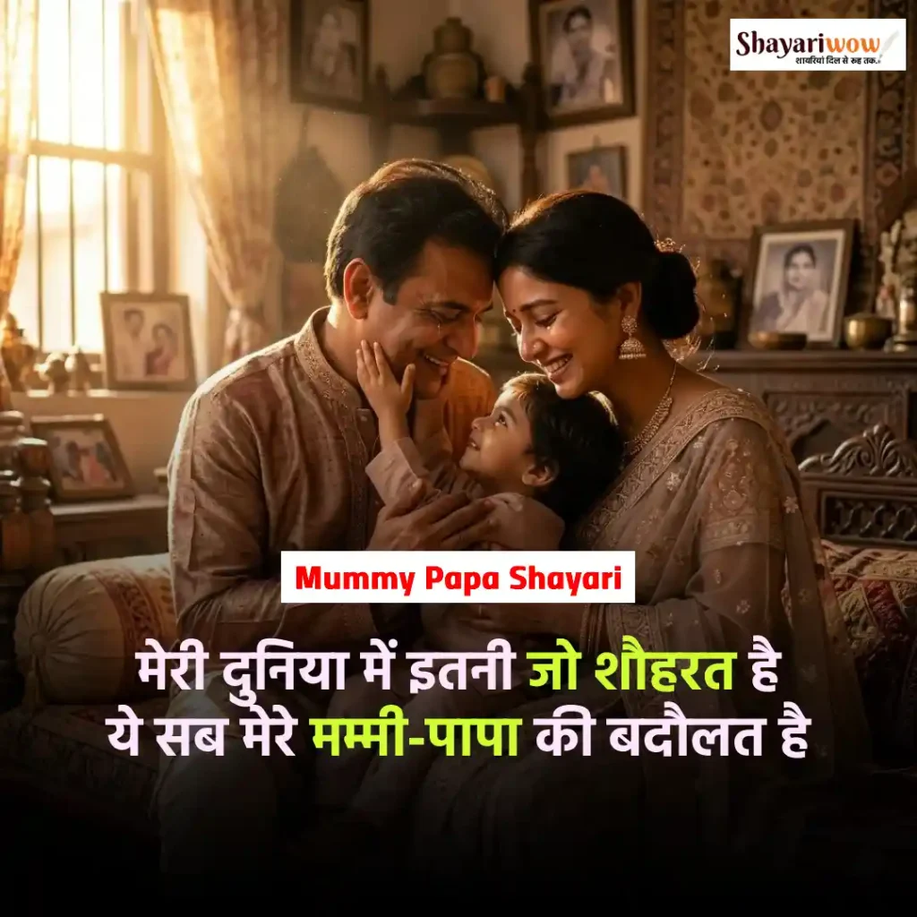 Mummy Papa Shayari