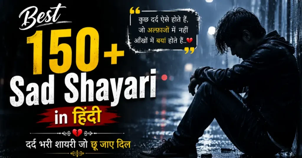 Best 150+ Sad Shayari in Hindi