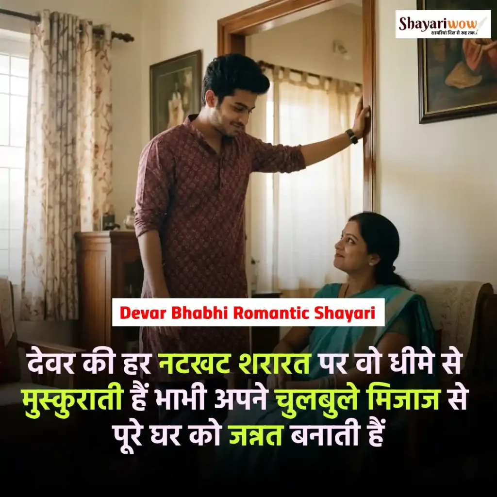 Devar Bhabhi Romantic Shayari
