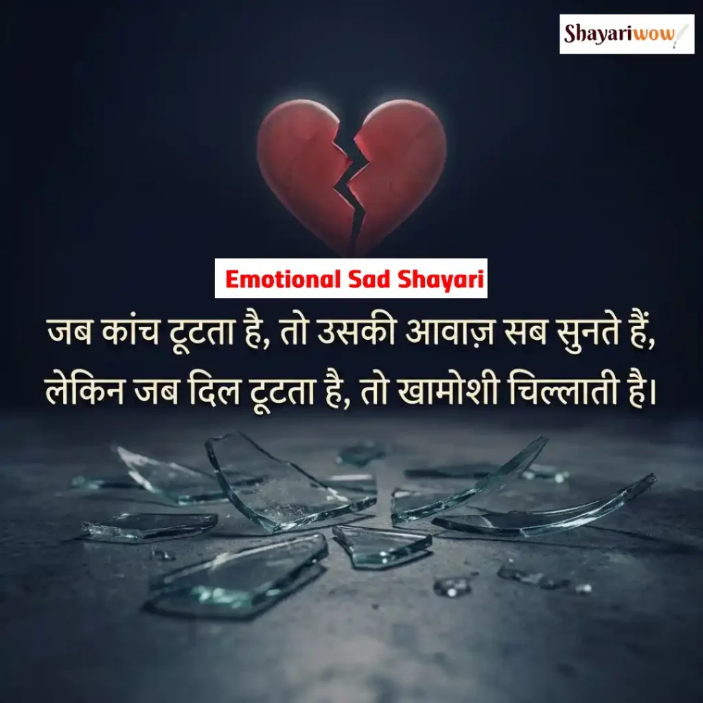 Emotional Sad Shayari