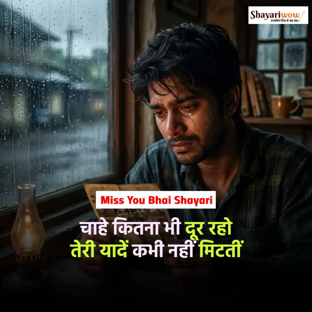Miss You Bhai Shayari