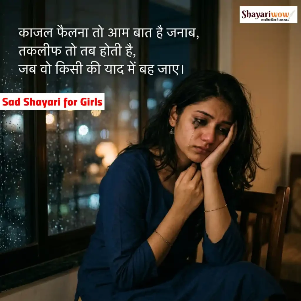 Sad Shayari for Girls