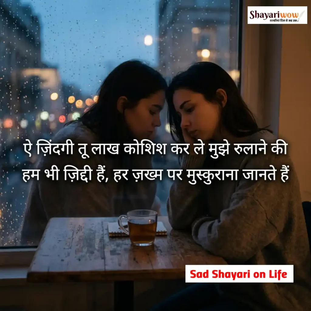 Sad Shayari on Life