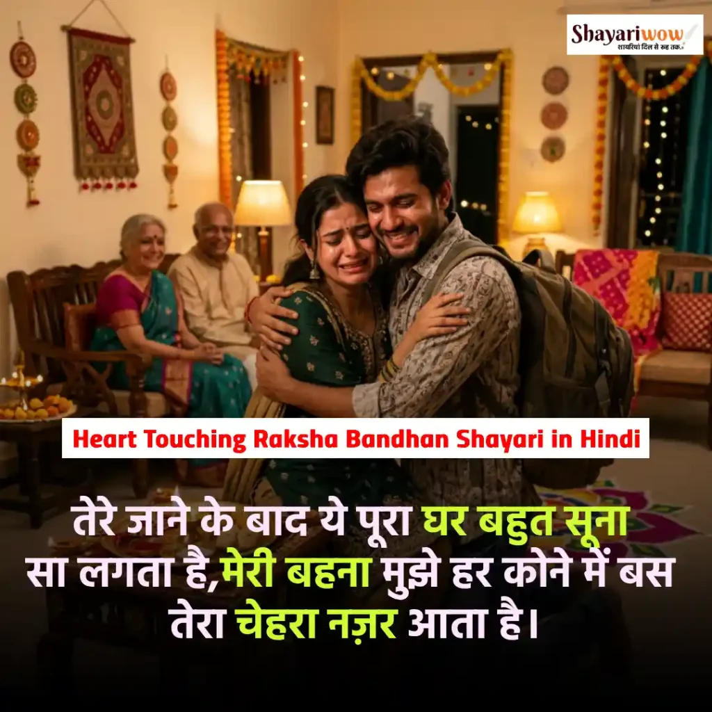 Heart Touching Raksha Bandhan Shayari in Hindi