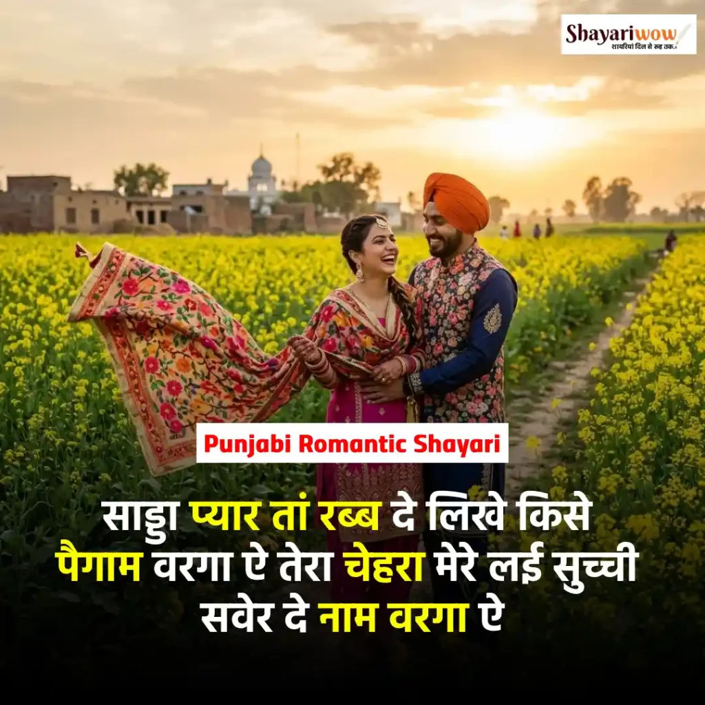 Punjabi Romantic Shayari