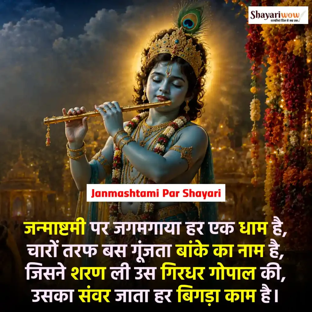 Janmashtami Par Shayari